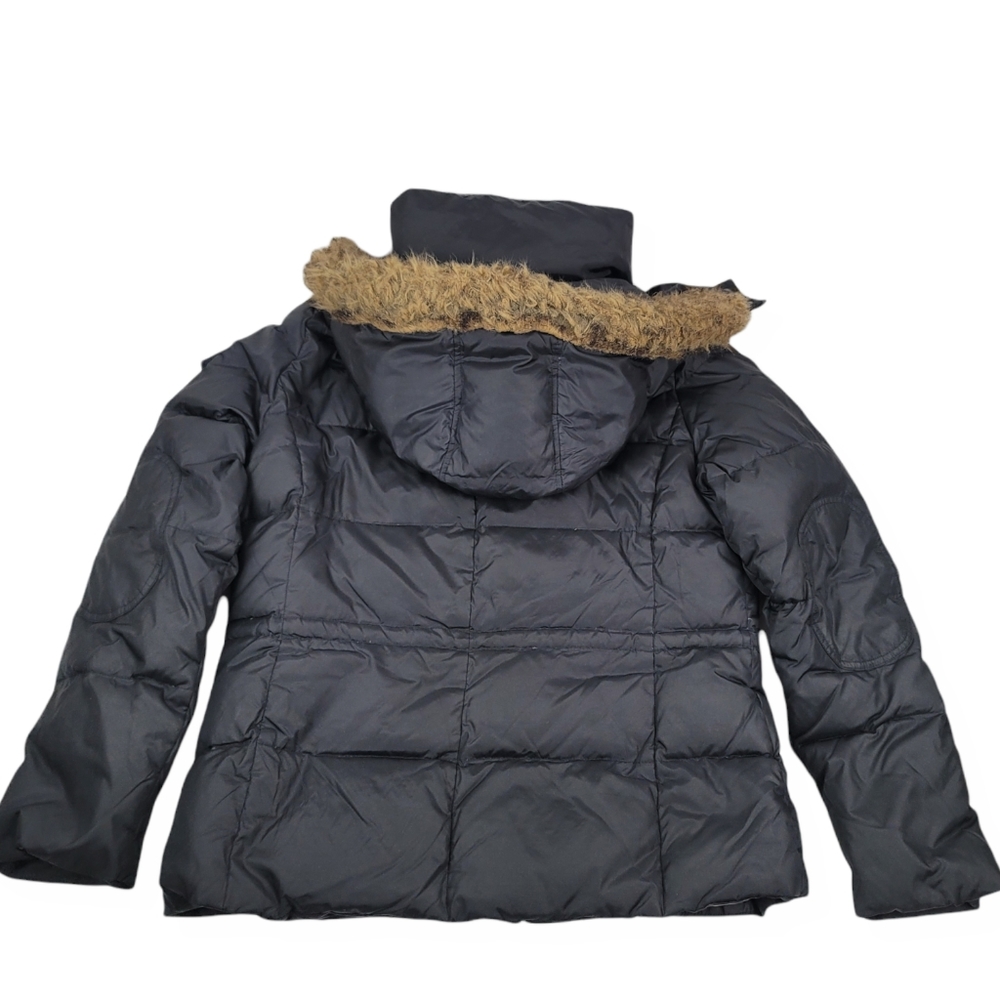 Marc New York Puffer Down Filled Hooded Black Jacket Size Medium - Picture 3 of 16